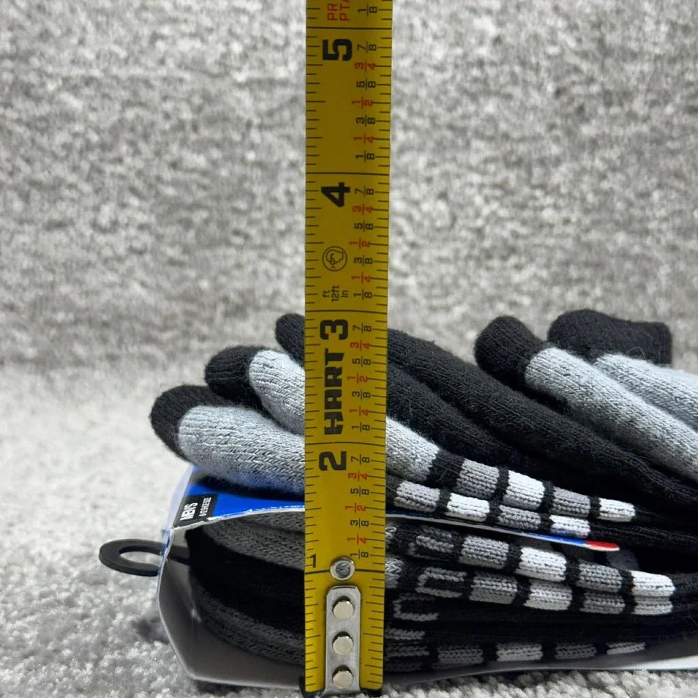 Hanes‎ Cool Dri Socks Black No Show Arch Support Men 6-12 - 3 Pair